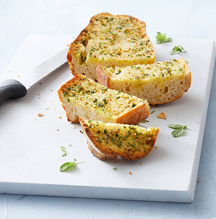  Herbed garlic bread 
