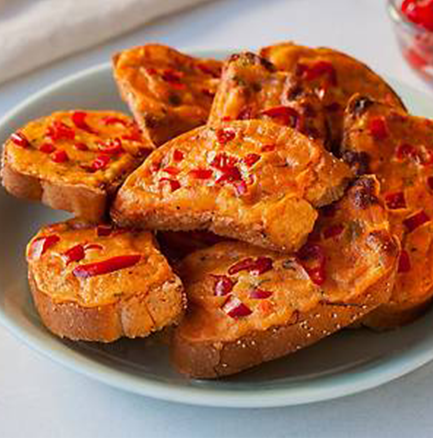  Chilli cheese garlic bread 