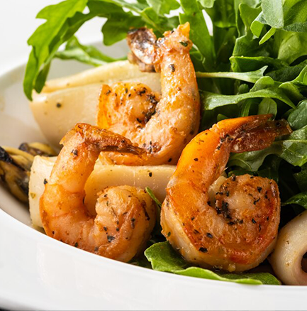  Sicilian Prawns Salad 